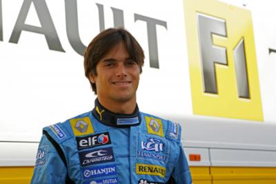 Nelsinho Piquet, probador de Renault